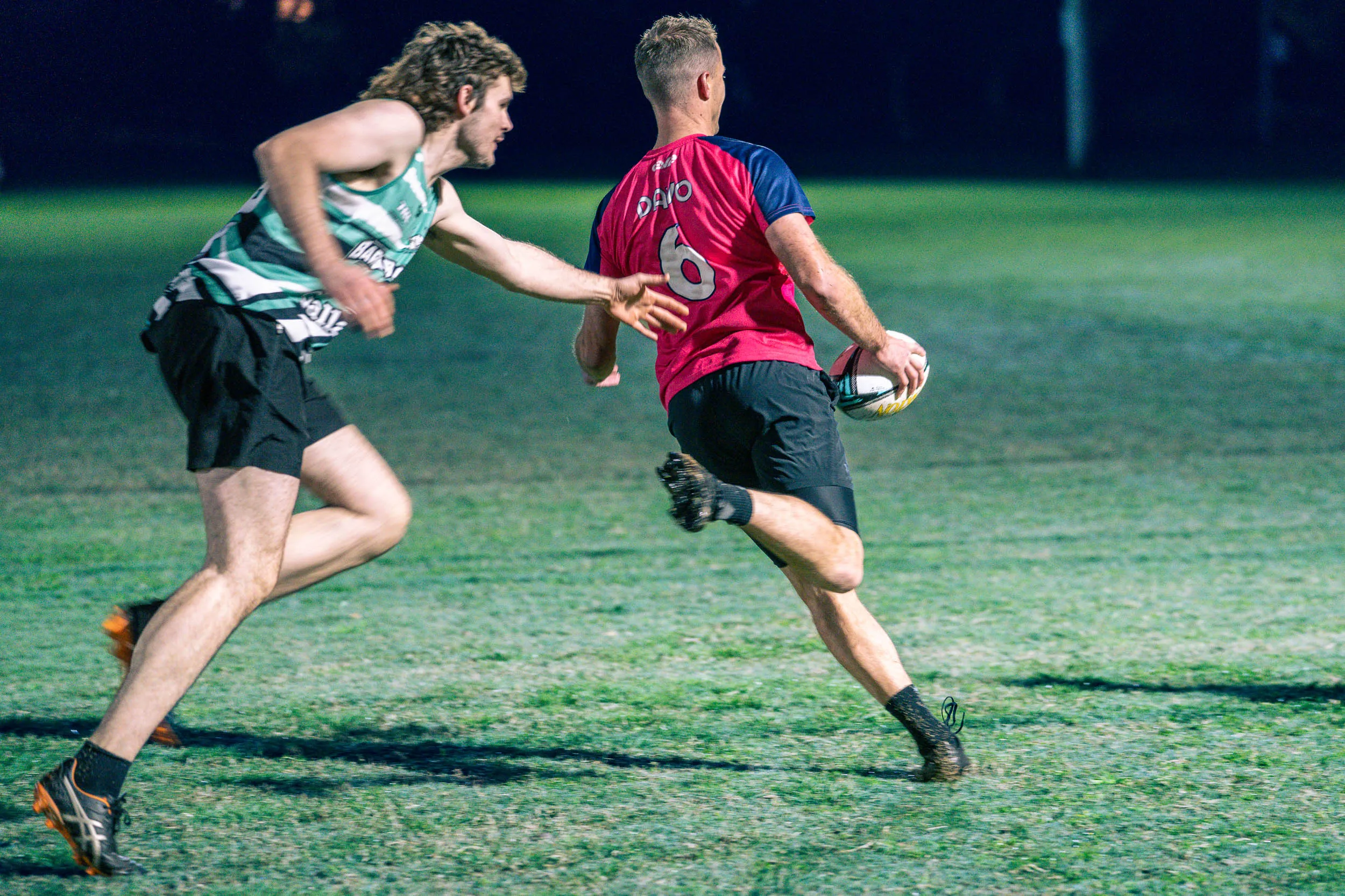 Mixed teams playing TRL touch rugby league competition