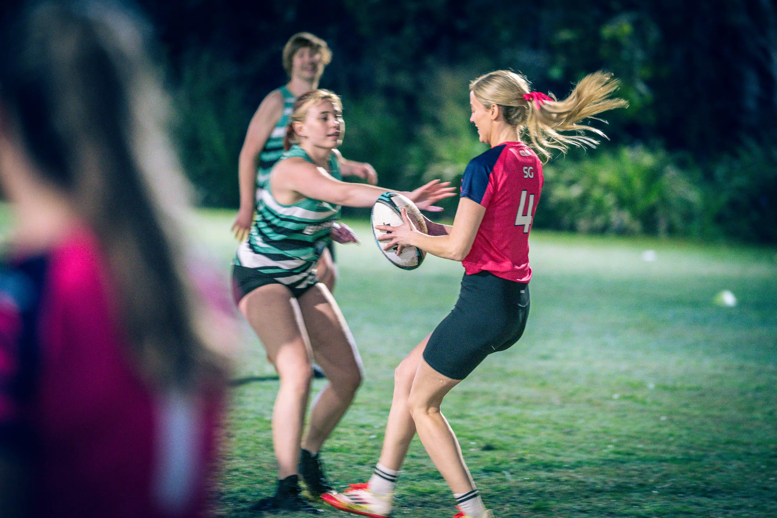 Social TRL touch rugby football competition