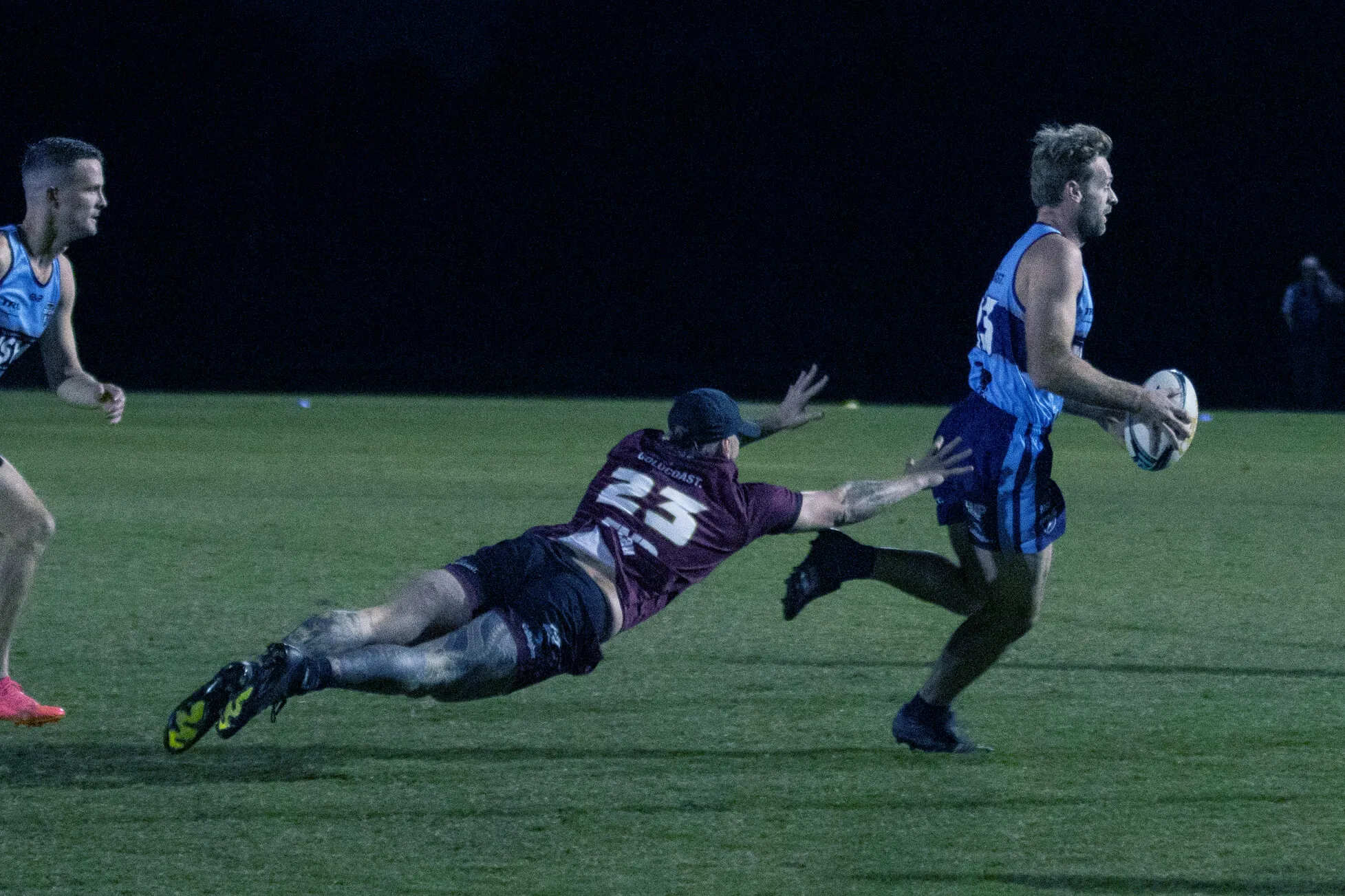 Mixed teams playing TRL touch rugby league competition
