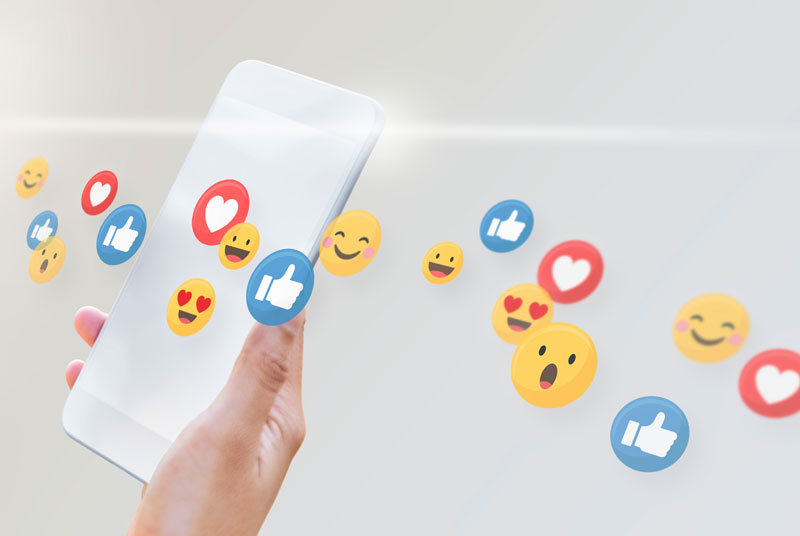 Social media emojis 