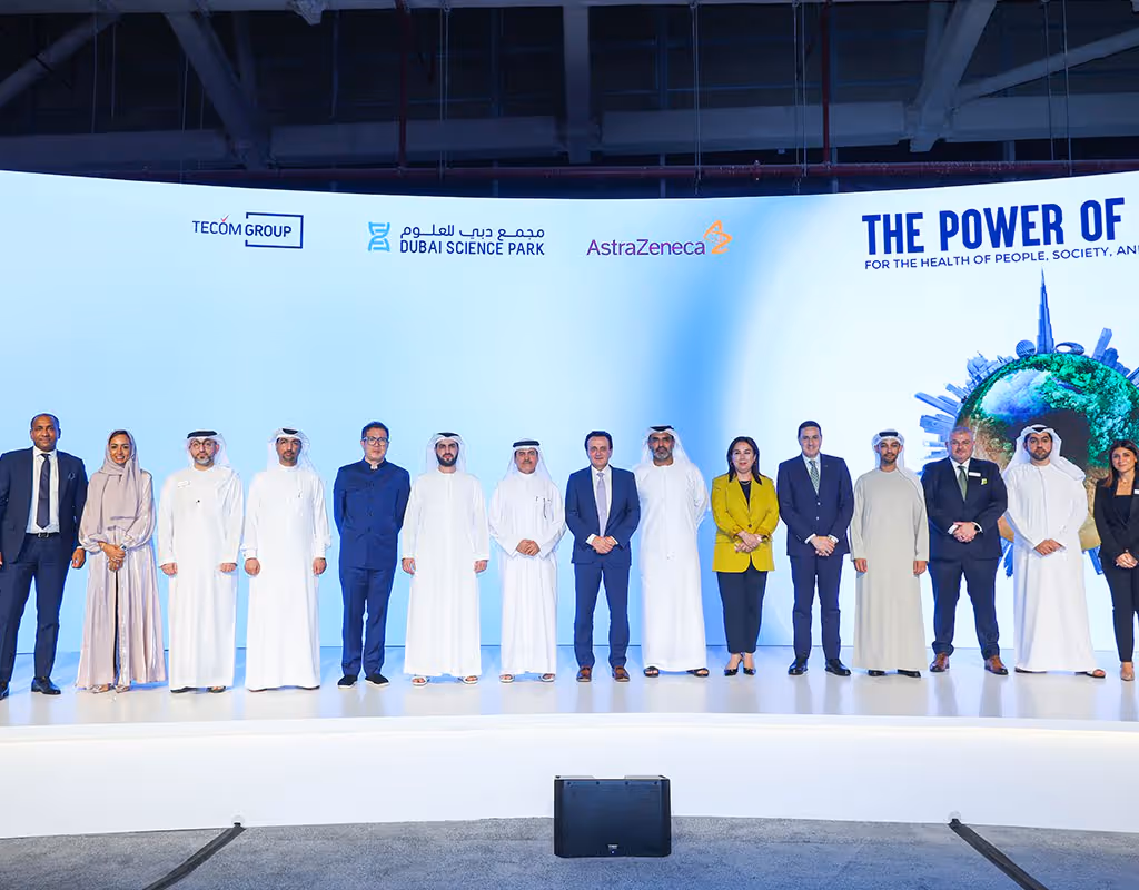 AstraZeneca introduces new sustainable offices at TECOM driving a net zero healthcare | Dubai Science Park