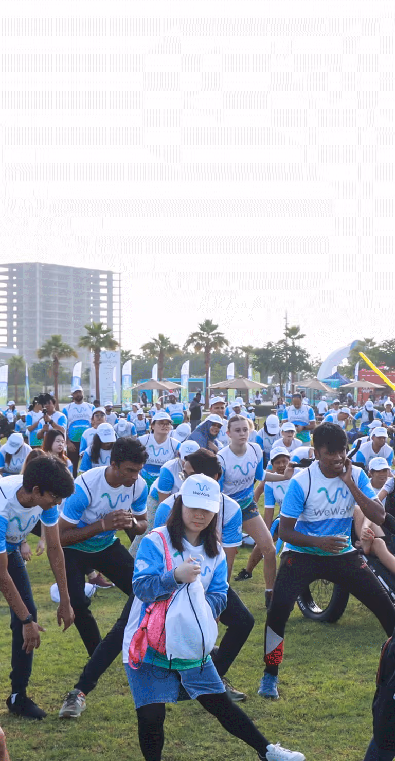 Charity walkathon WeWalk | Dubai Science Park