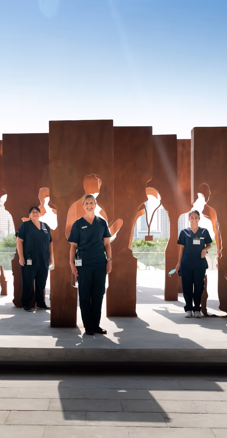 Front-Line Heroes Art Installation at Dubai Science Park