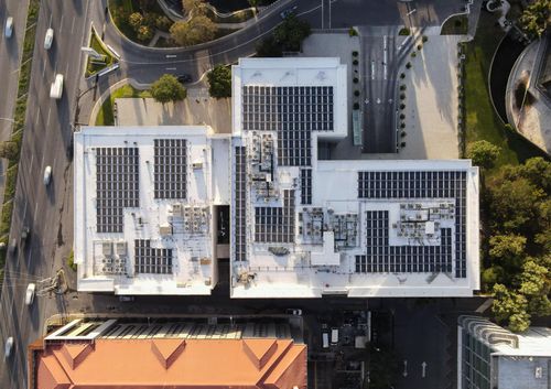 image of clean energy installations