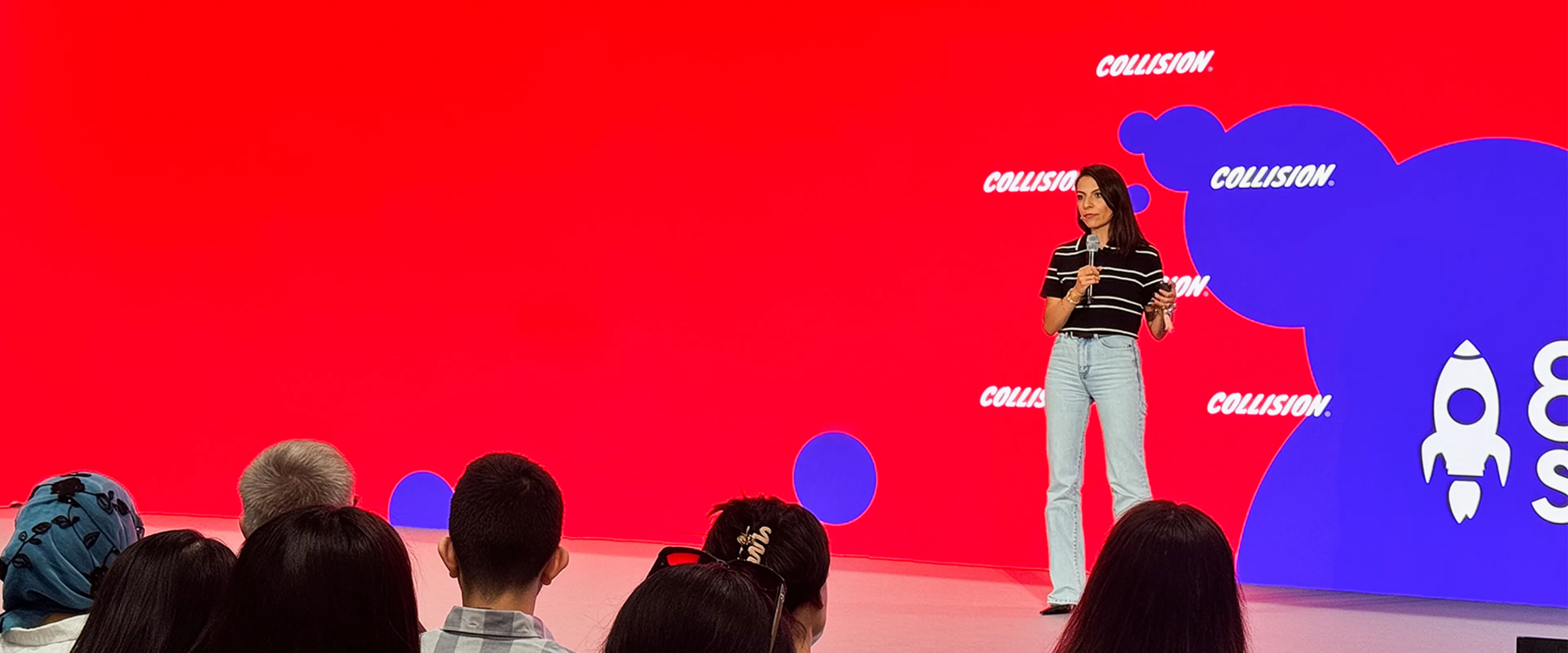 Bianca Anghelina on stage