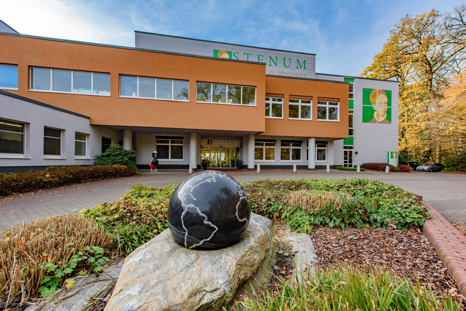 STENUM – Fachklinik für Orthopädie – Gebäudefront