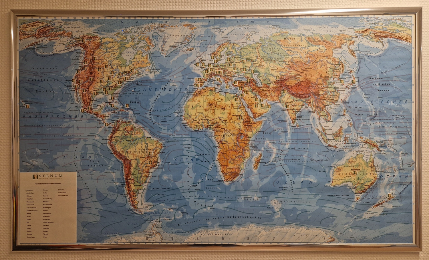 STENUM – Fachklinik für Orthopädie – Karte