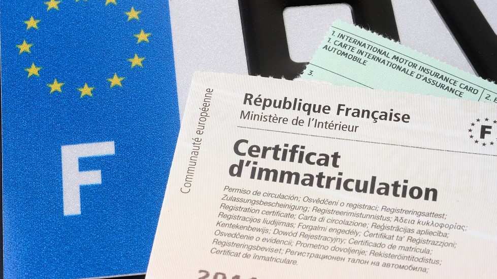 carte grise assurance auto