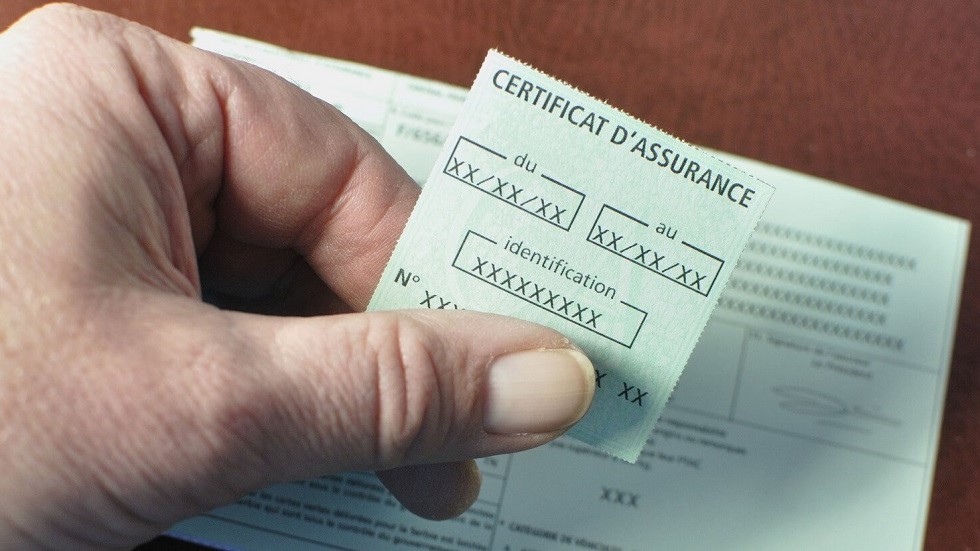 Certificat assurance auto