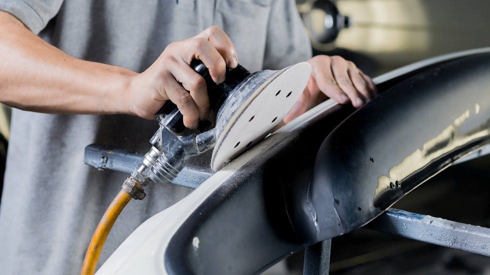 Travaux carrosserie