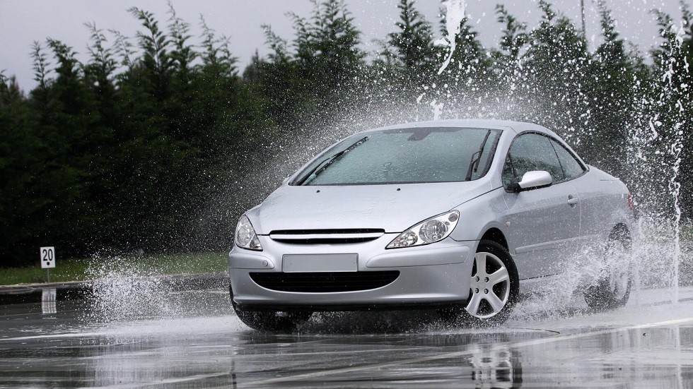 Risque aquaplanage pluie