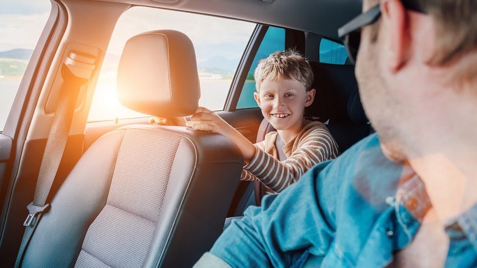 conducteur distrait enfant