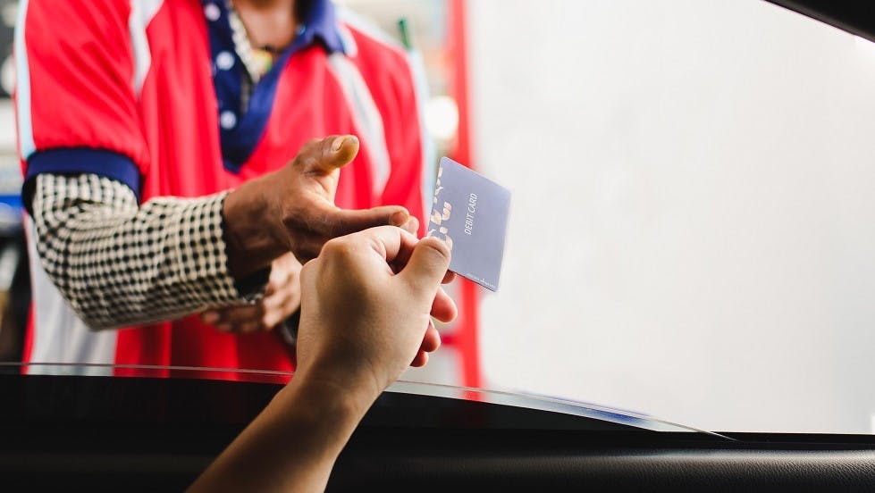 Carte carburant paiement plein