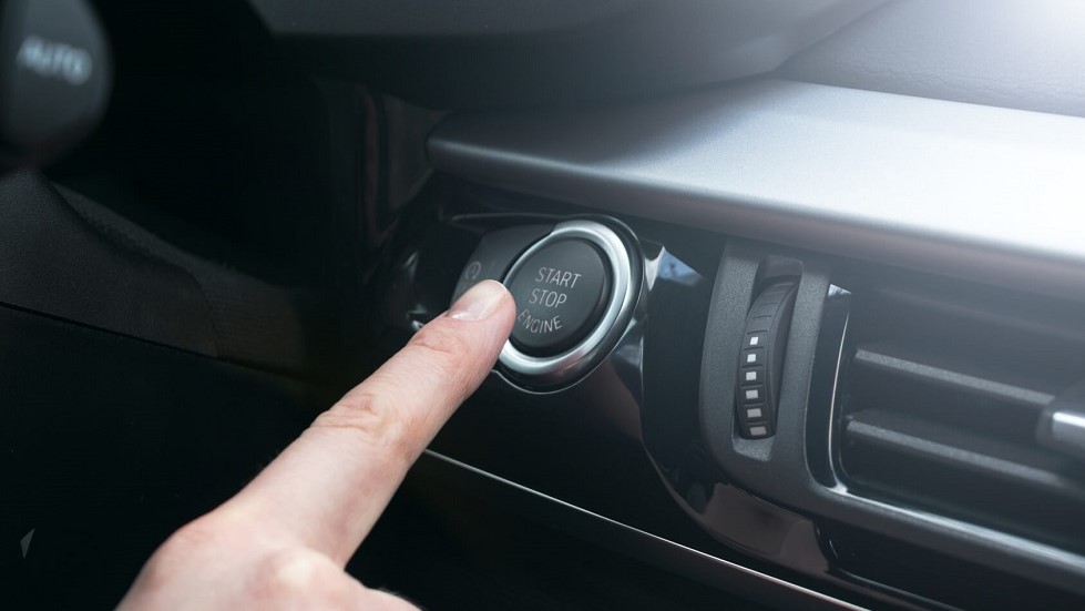 Bouton start stop allumage