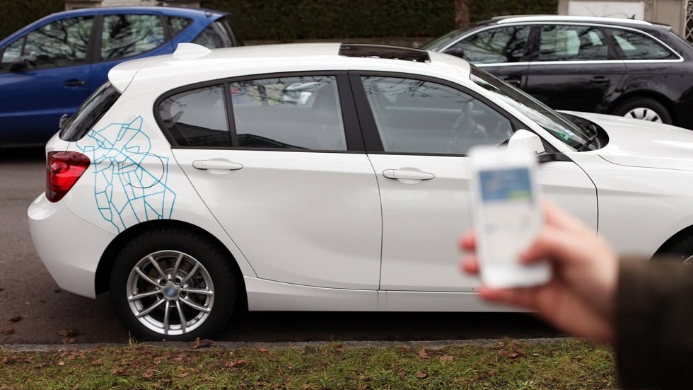 Voiture autopartage application