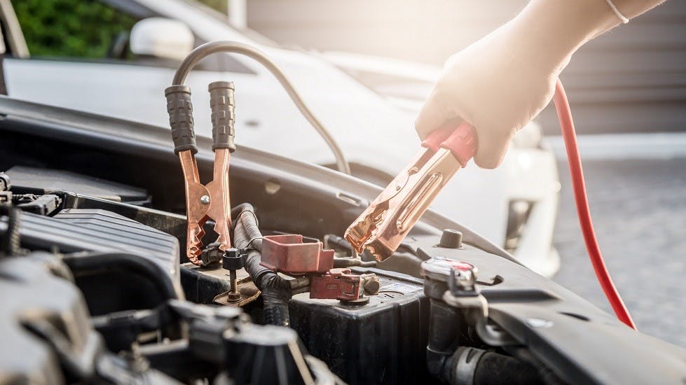 Pince crocodile branchement batterie voiture