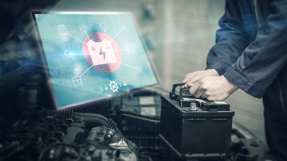 Coupe batterie voiture