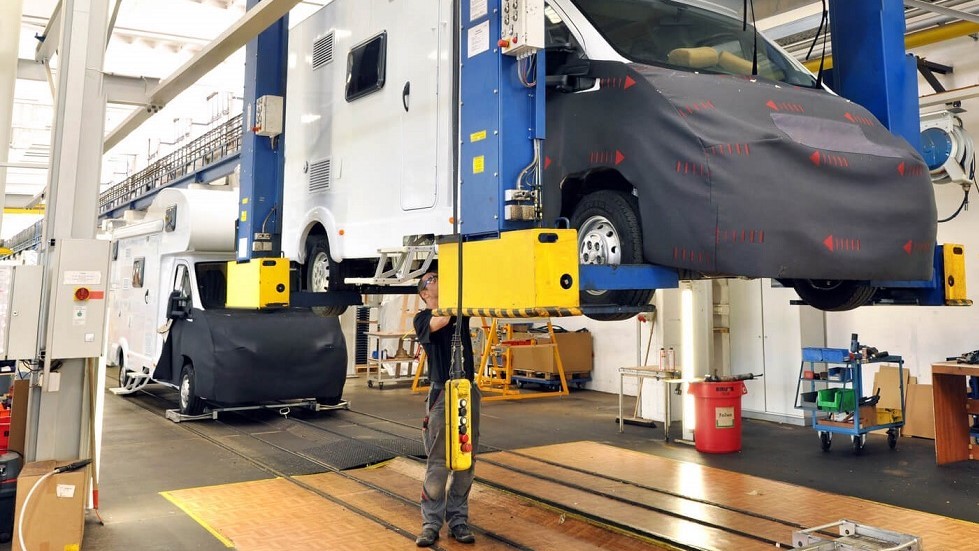 Camping car entretien pont