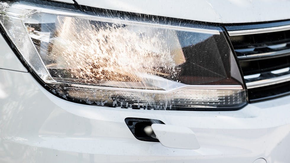 Lave vitre telescopique voiture