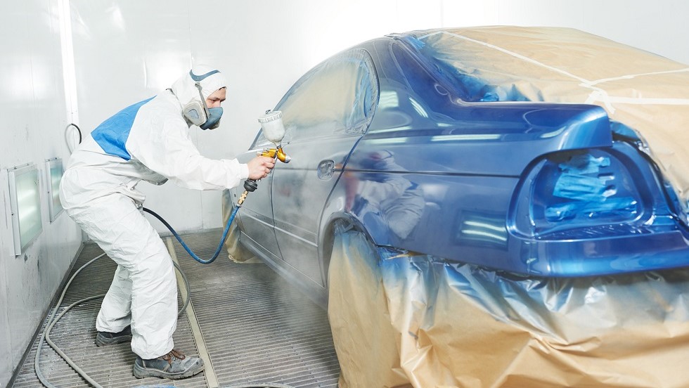 Peinture carrosserie voiture