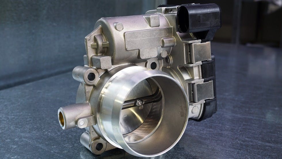 Boitier papillon d une voiture