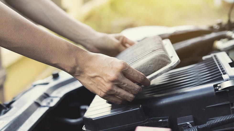 Filtre a air voiture changement