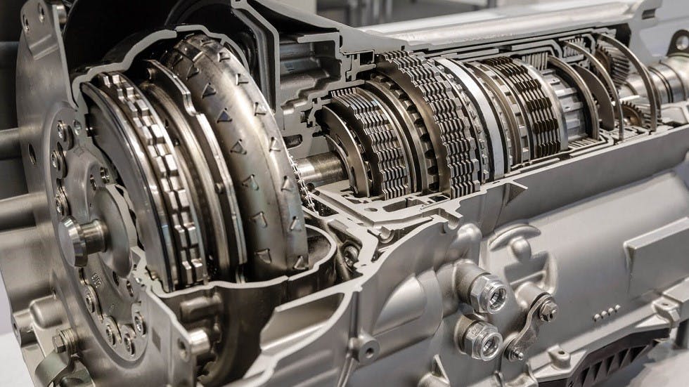 Arbre transmission coupe