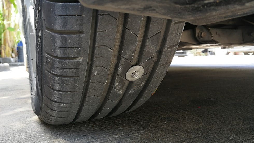 Pneu pointe selfseal
