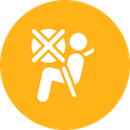Voyant voiture de désactivation de l'airbag passager