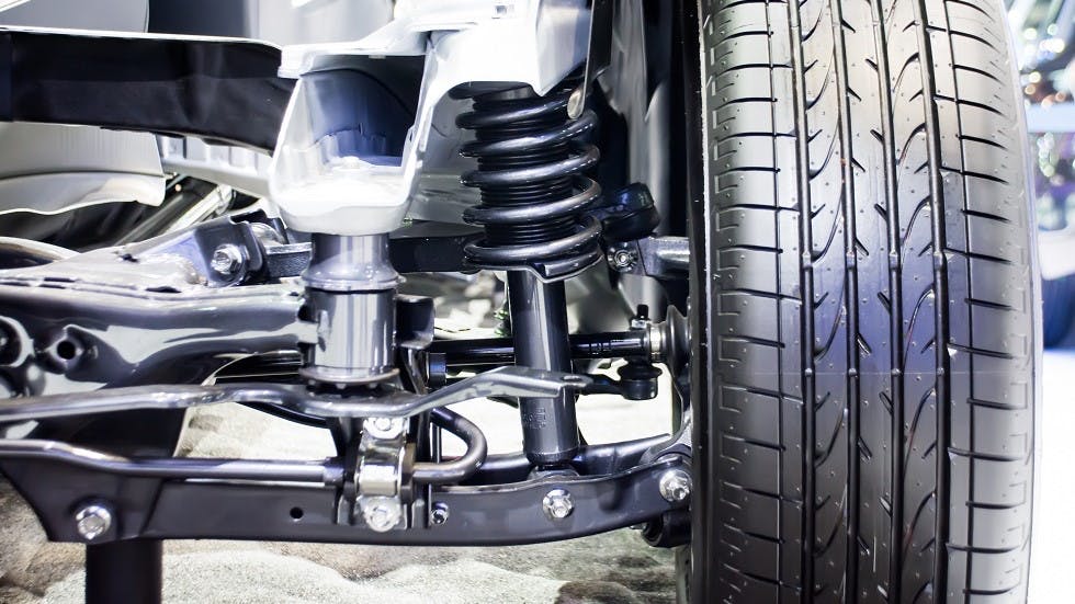 Suspensions pneus voiture