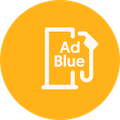 Voyant voiture d'alerte de niveau d'AdBlue