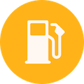 Voyant voiture de niveau de carburant