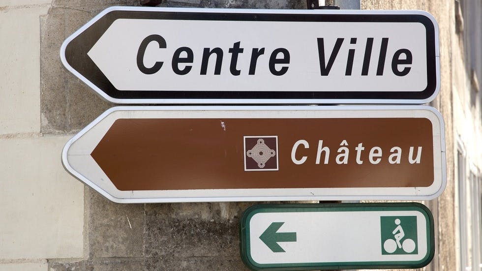 Panneaux d'information et de direction