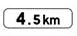 Panonceau de catégorie de véhicules dont le PTAC est < à 4,5 t
