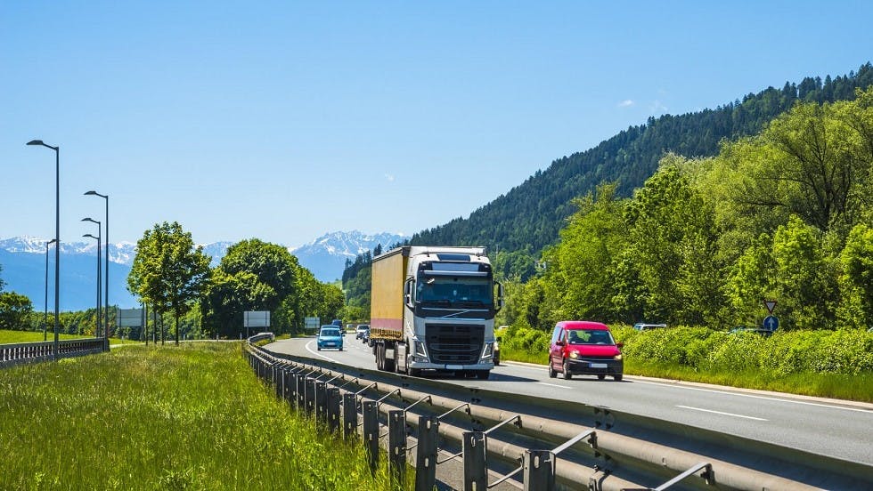 Glissiere autoroute circulation