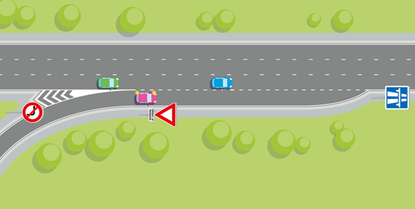 Schema insertion autoroute jonction