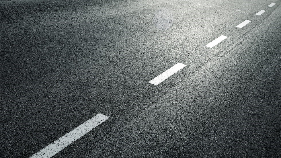 Revetement route neuve