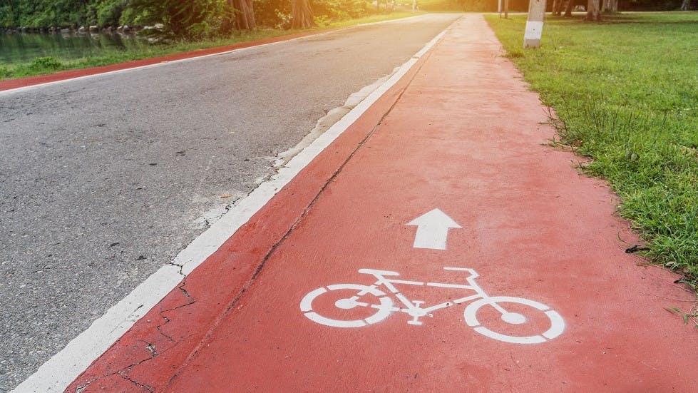 Bandes cyclables d un chaucidou