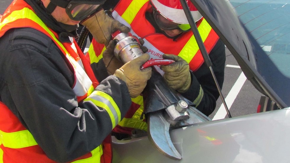 Desincarceration pince pompiers