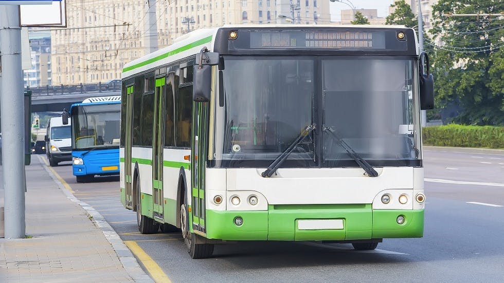 bus roulant en agglomeration