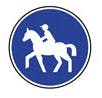 chemin obligatoire pour cavalier