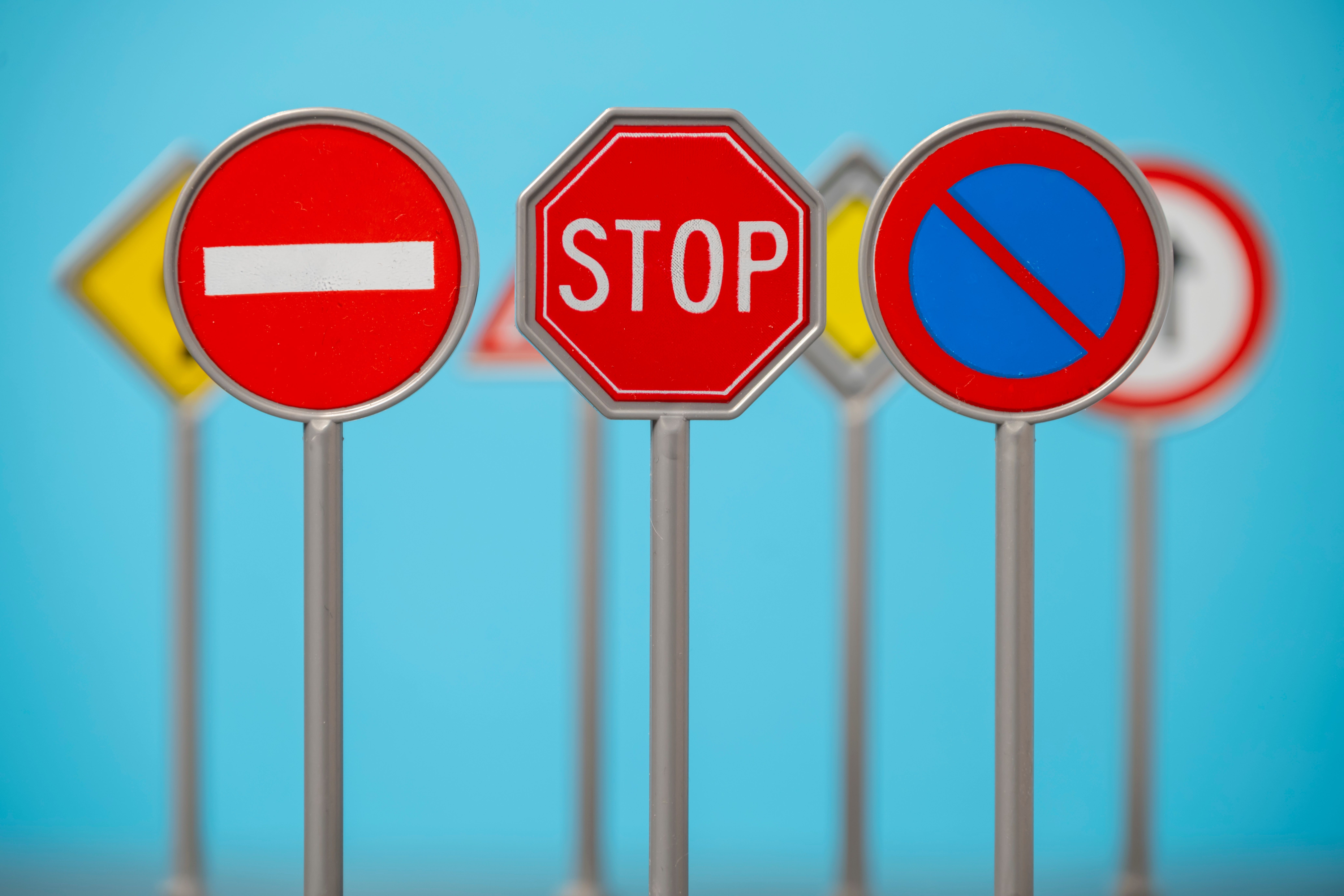 Inscription code de la route