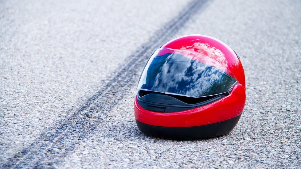 Casque moto sol trace roue