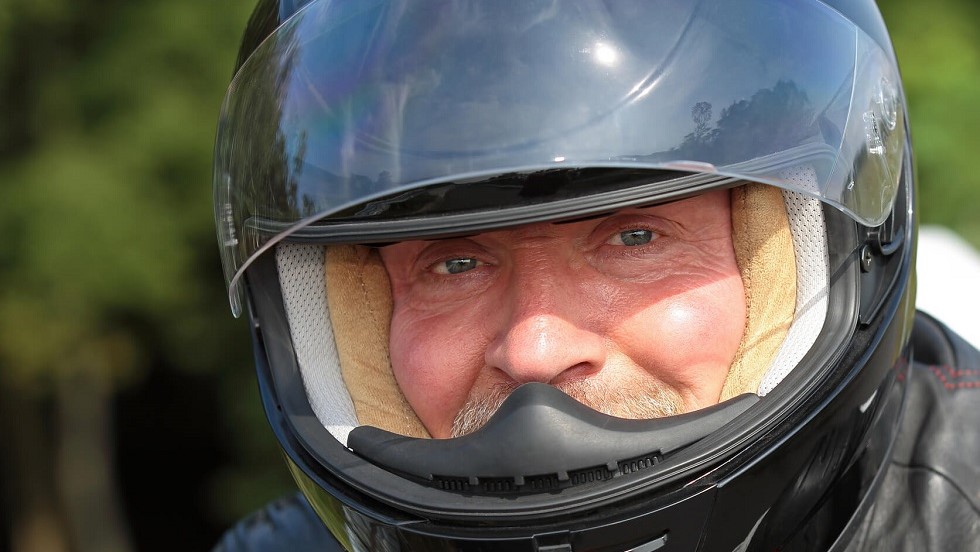 Vision motard casque