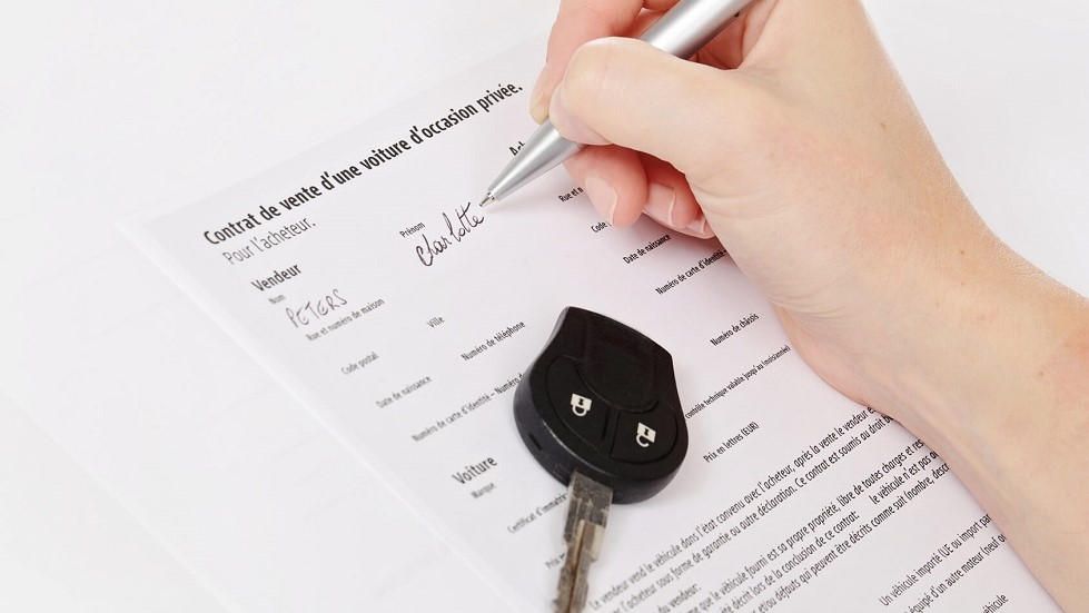 Contrat vente voiture occasion