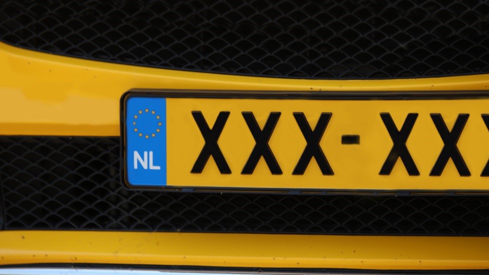 Exemple de plaque immatriculation