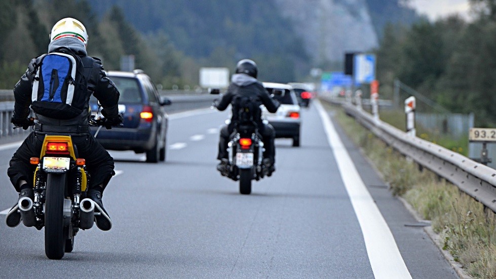 Usagers route moto