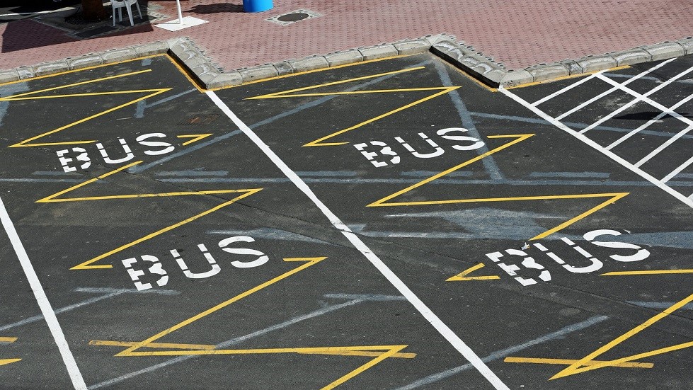Emplacements stationnement bus