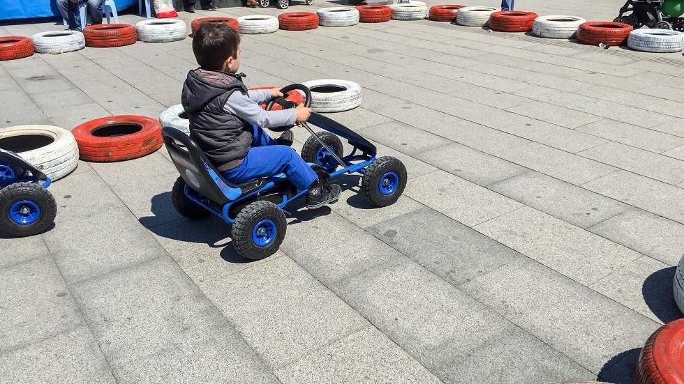 Enfant initiation securite routiere