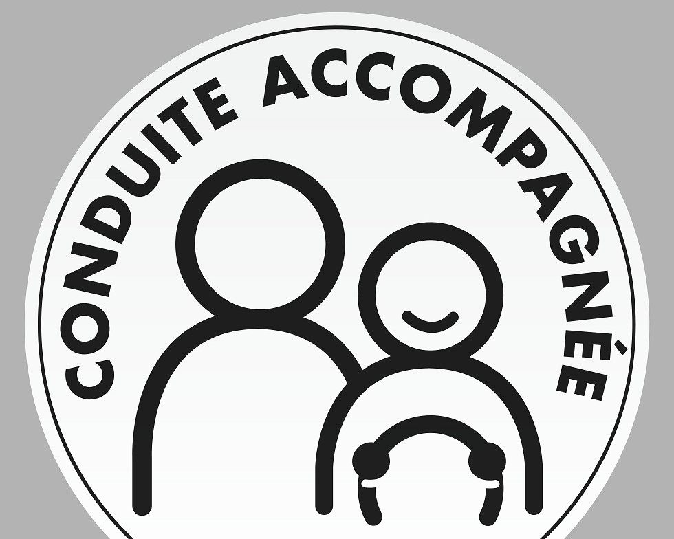 Macaron conduite accompagnee